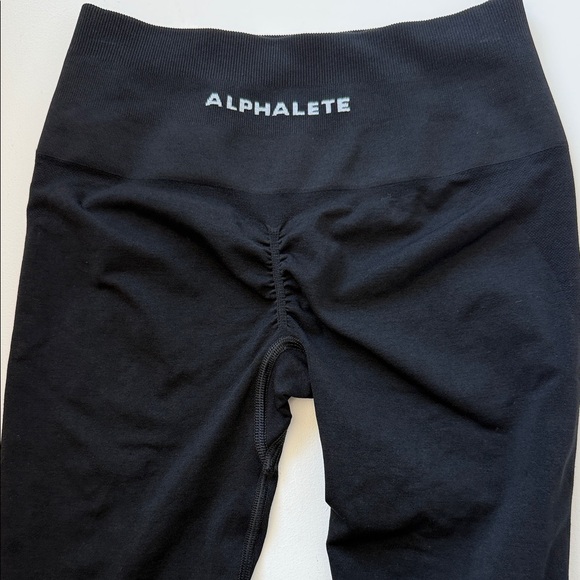 Alphalete Black Leggings sz Small - Picture 2 of 7